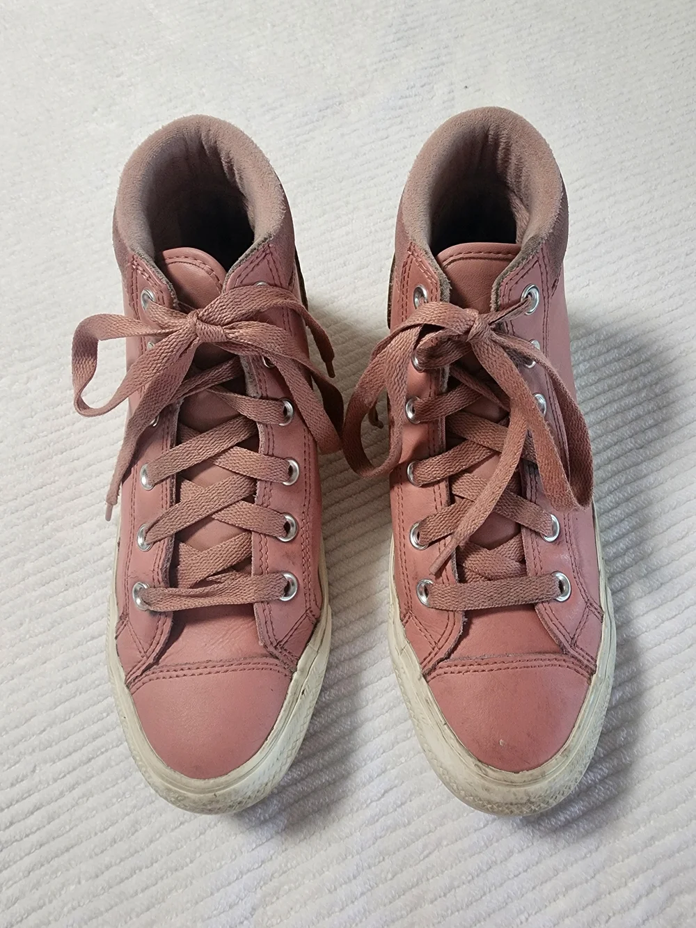 Converse Kids Chuck Taylor Pink High-Top Sneakers